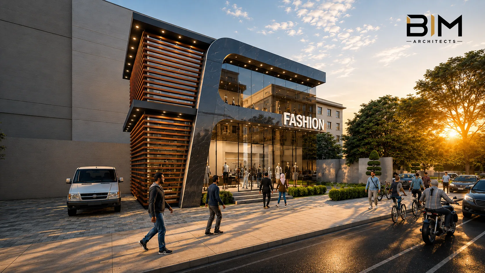 Retail Showroom — Retail project by BIM Architects